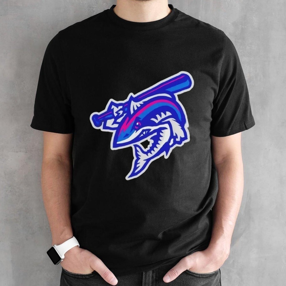 Milb Pensacola Blue Wahoos Baseball Shirt